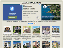 Tablet Screenshot of casasmodernas.buscocasita.com
